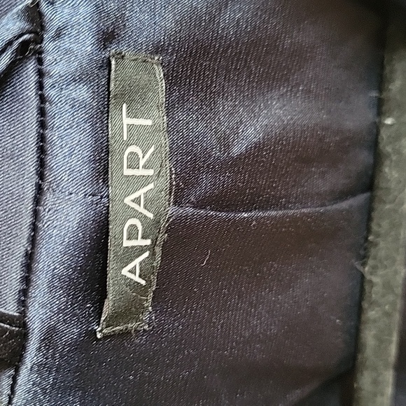 Silk like, Navy blue blazer - Picture 2 of 4